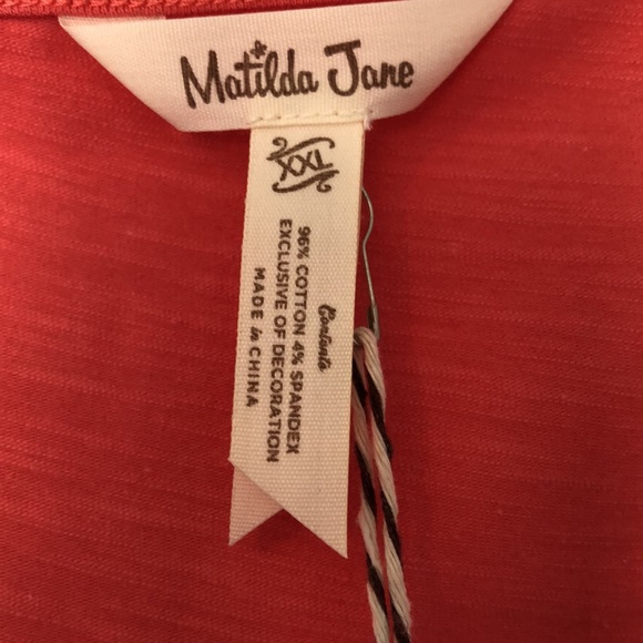 Matilda Jane Eureka Springs Embroidered Ruffle Top - Picture 3 of 5